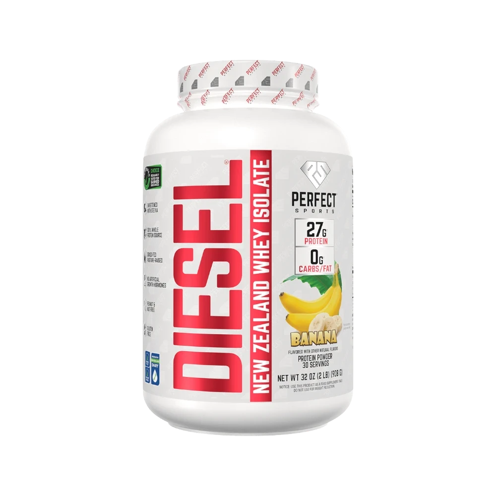 DIESEL® 100% Natural + SHAKER GRATIS - BODYMANIA PERFECT SPORTS Plátano / 908 g