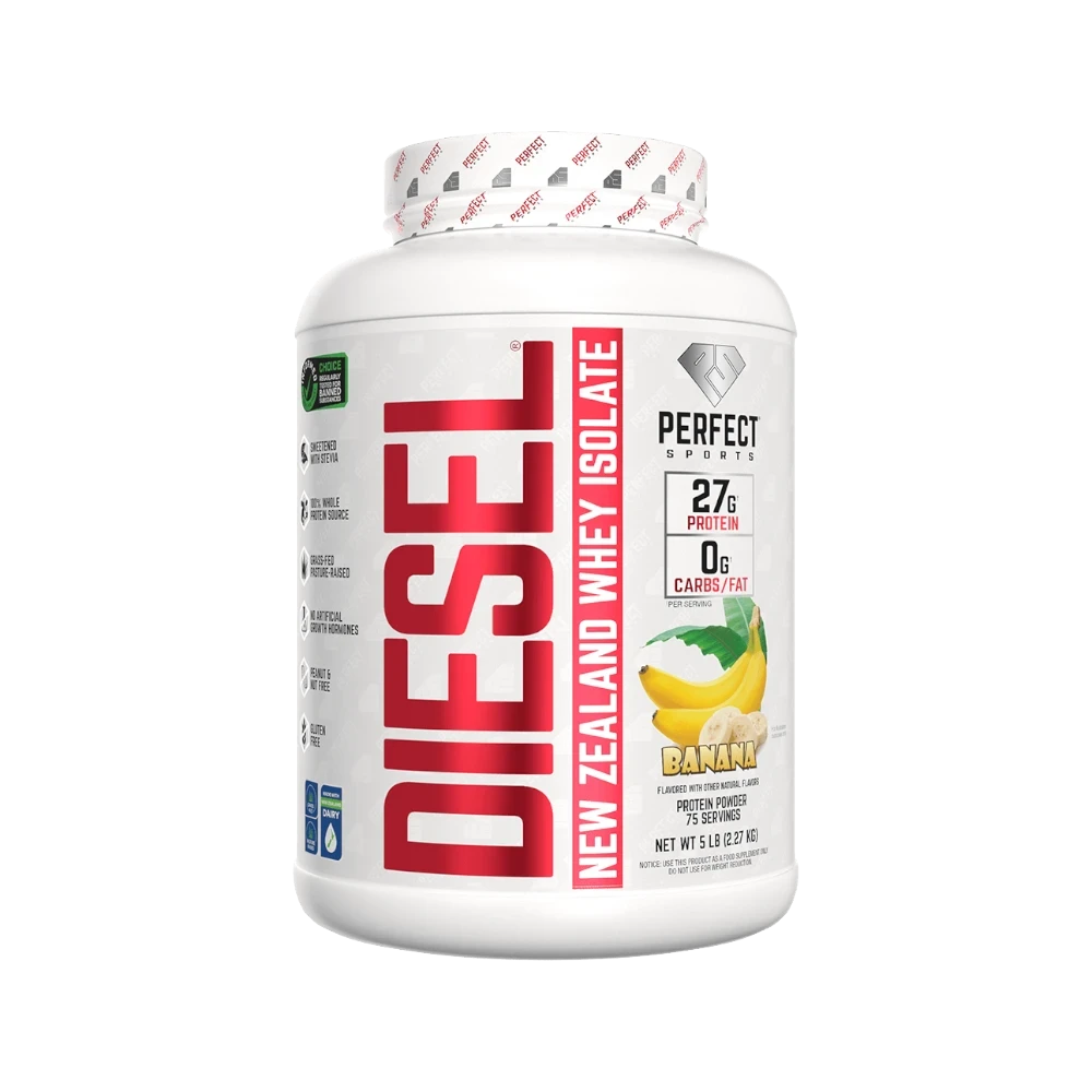 DIESEL® 100% Natural + SHAKER GRATIS - BODYMANIA PERFECT SPORTS Plátano / 2267 g