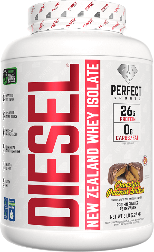 DIESEL® 100% Natural + SHAKER GRATIS - BODYMANIA PERFECT SPORTS Choco Peanut Butter / 2267 g
