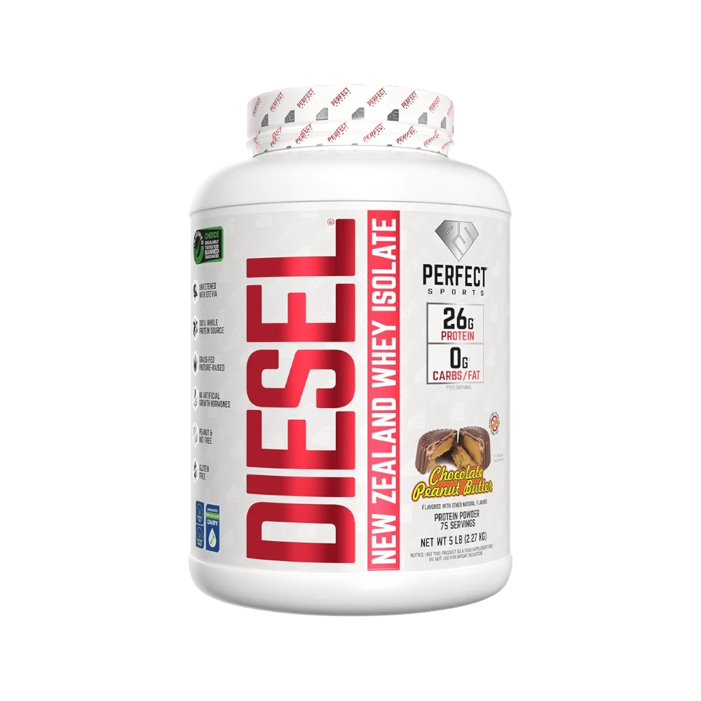 DIESEL® 100% Natural + SHAKER GRATIS - BODYMANIA PERFECT SPORTS Choco Peanut Butter / 2267 g