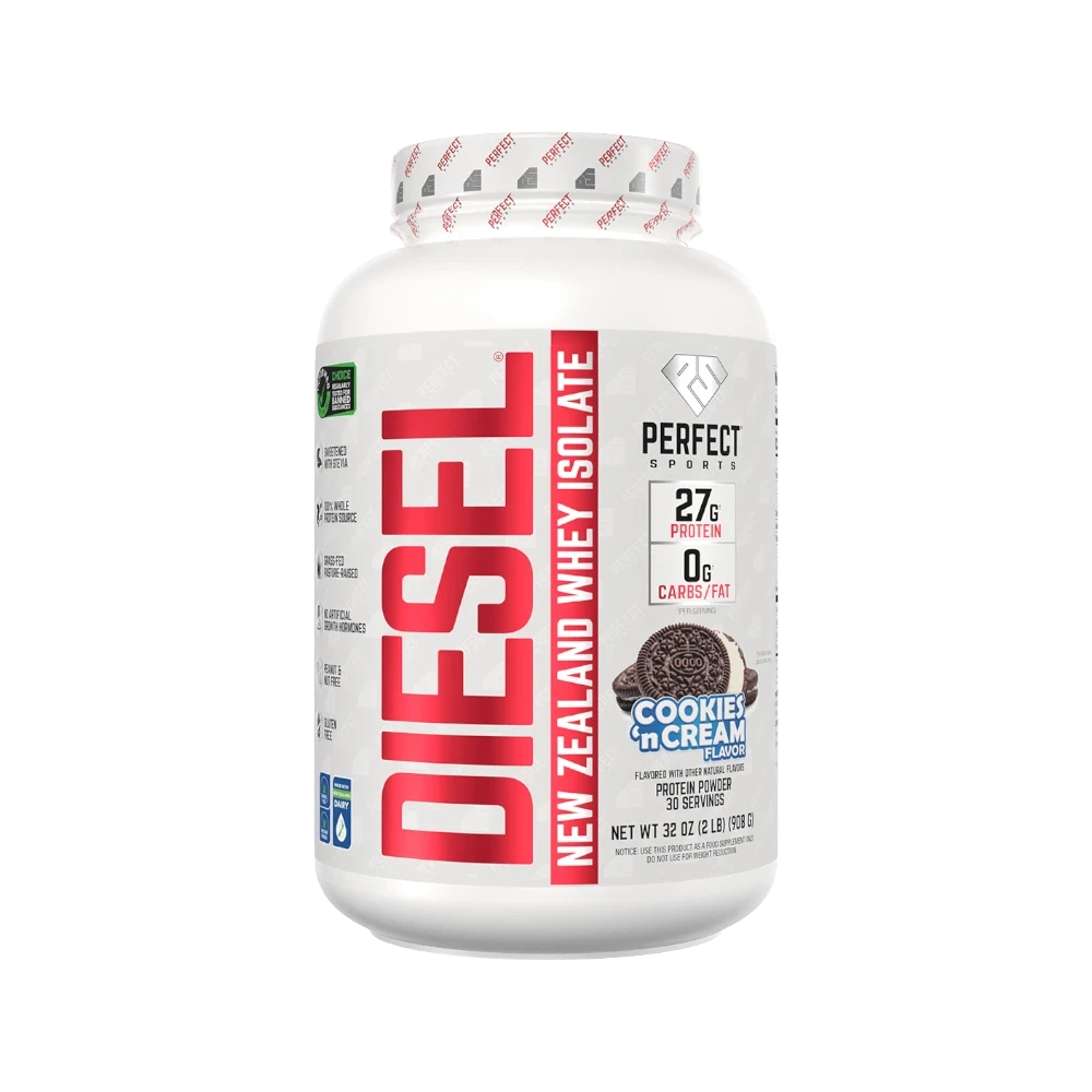 DIESEL® 100% Natural + SHAKER GRATIS - BODYMANIA PERFECT SPORTS Cookies Cream / 908 g