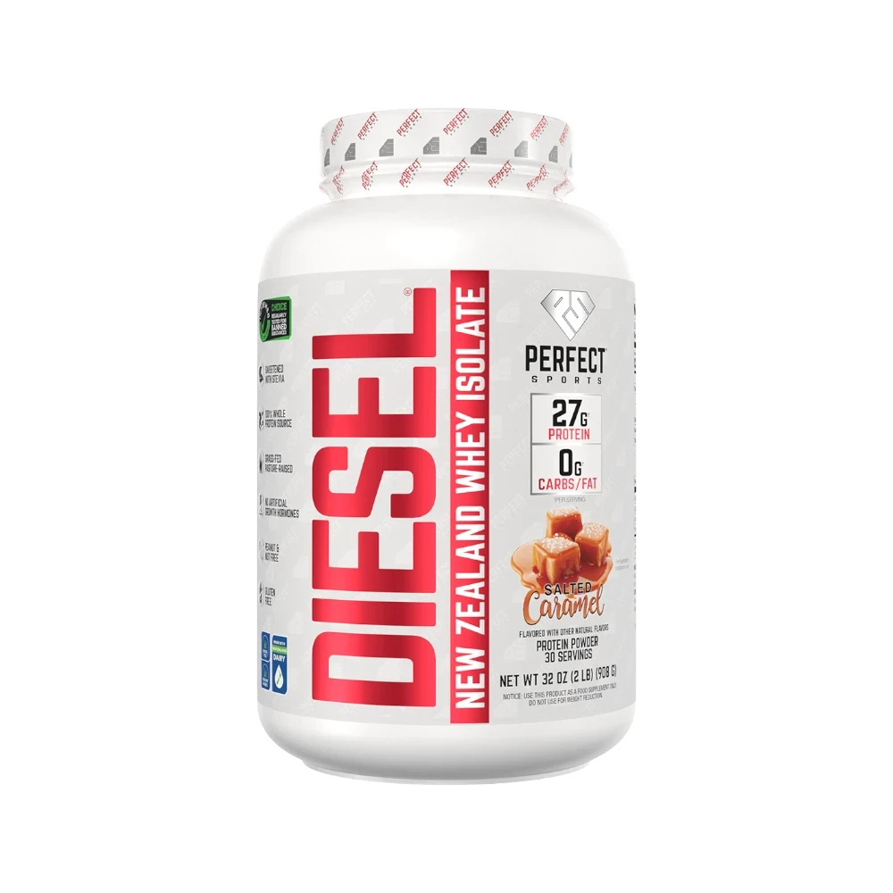DIESEL® 100% Natural + SHAKER GRATIS - BODYMANIA PERFECT SPORTS Caramelo salado / 908 g