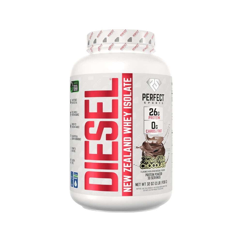 DIESEL® 100% Natural + SHAKER GRATIS - BODYMANIA PERFECT SPORTS Triple Chocolate / 908 g