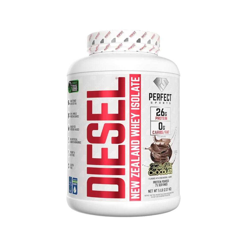 DIESEL® 100% Natural + SHAKER GRATIS - BODYMANIA PERFECT SPORTS Triple Chocolate / 2267 g