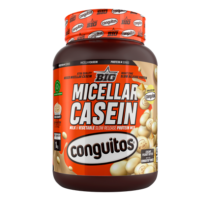 MICELLAR CASEIN CONGUITOS - BODYMANIA BIG Chocolate Blanco con Cacahuete