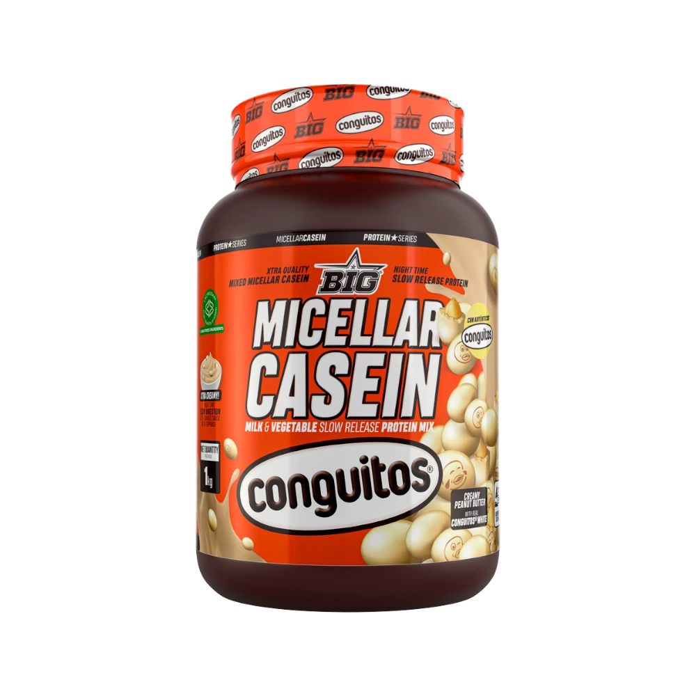MICELLAR CASEIN CONGUITOS + SHAKER GRATIS - BODYMANIA BIG Chocolate Blanco con Cacahuete Salado