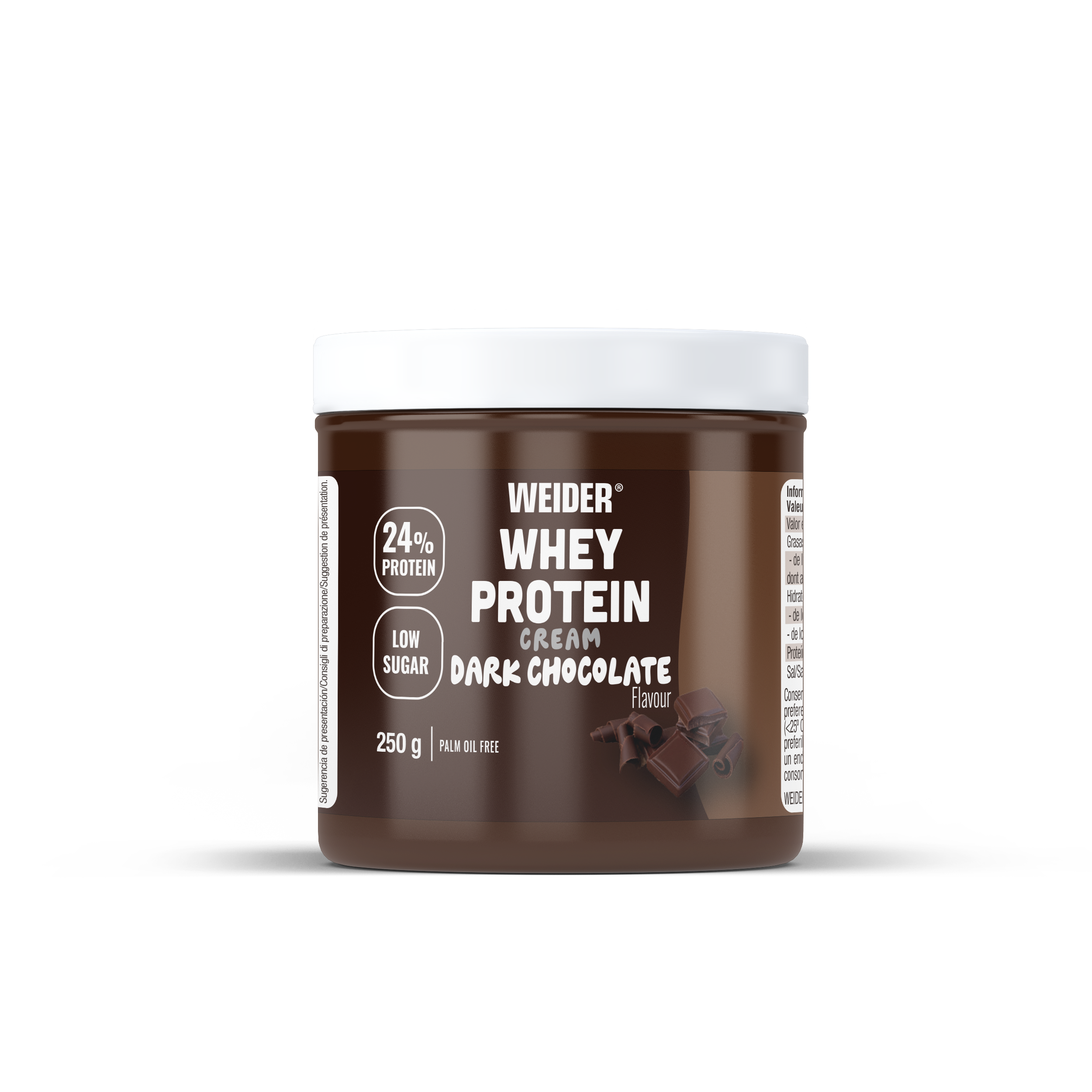 WHEY PROTEIN CREME 250G - BODYMANIA WEIDER Chocolate Negro