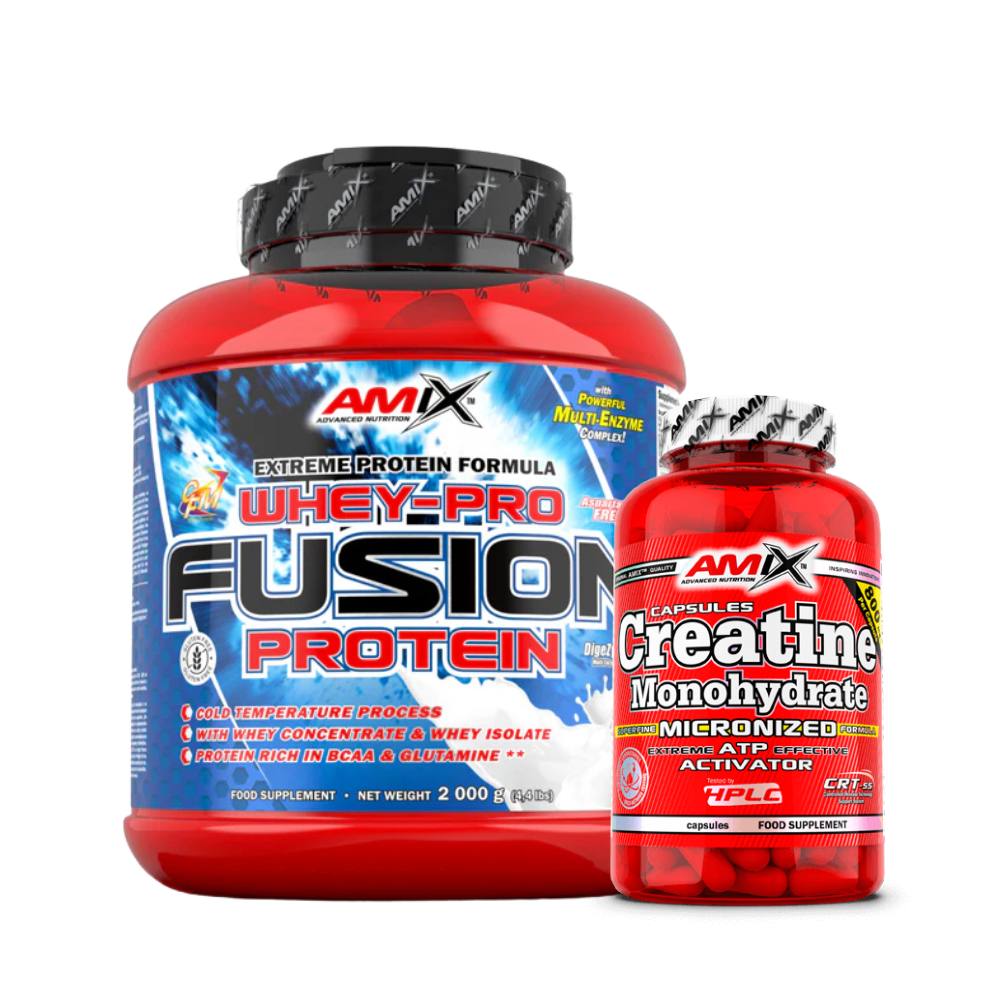 WHEY PURE FUSION + CREATINA GRATIS