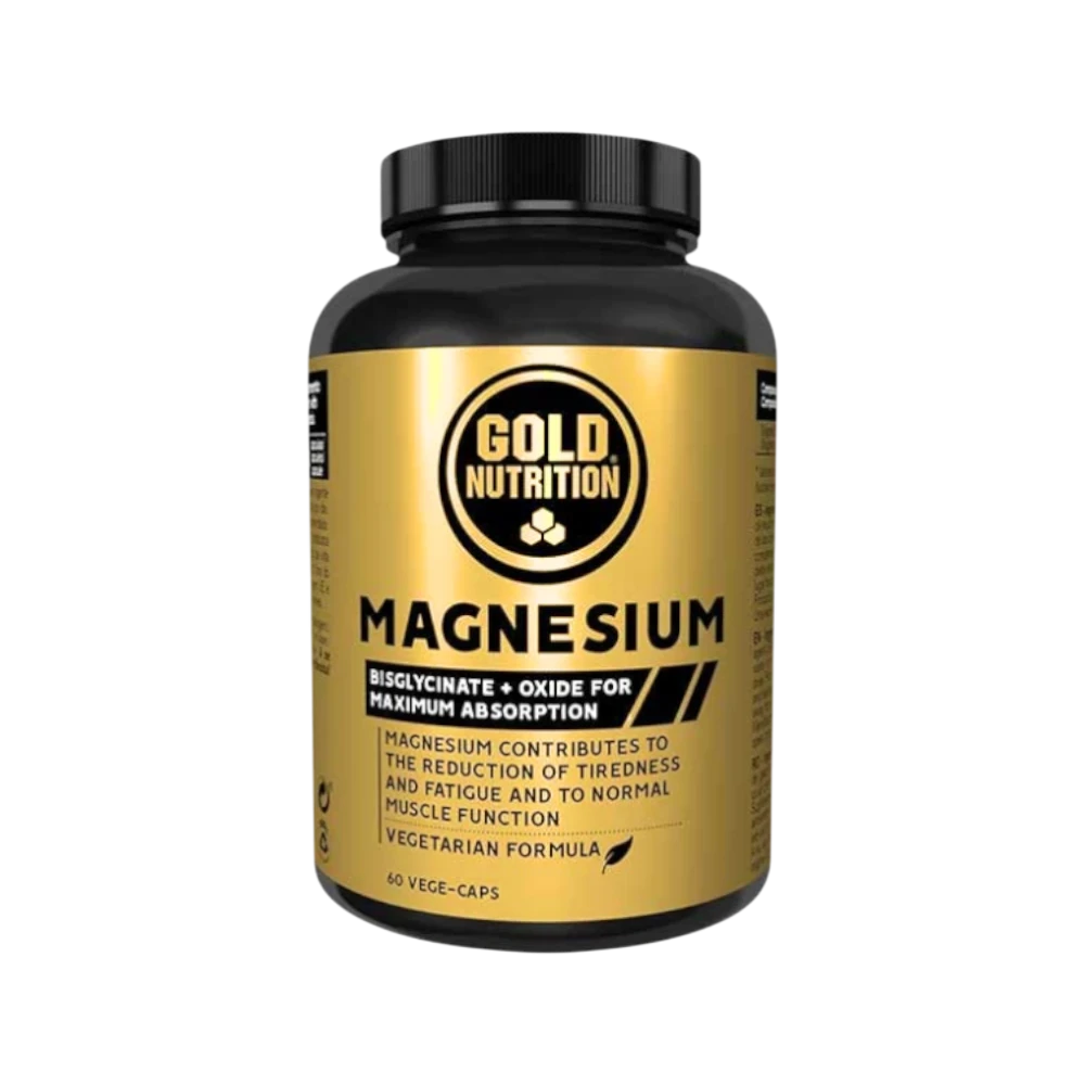 MAGNESIUM 60CAPS - BODYMANIA GOLD NUTRITION Default Title