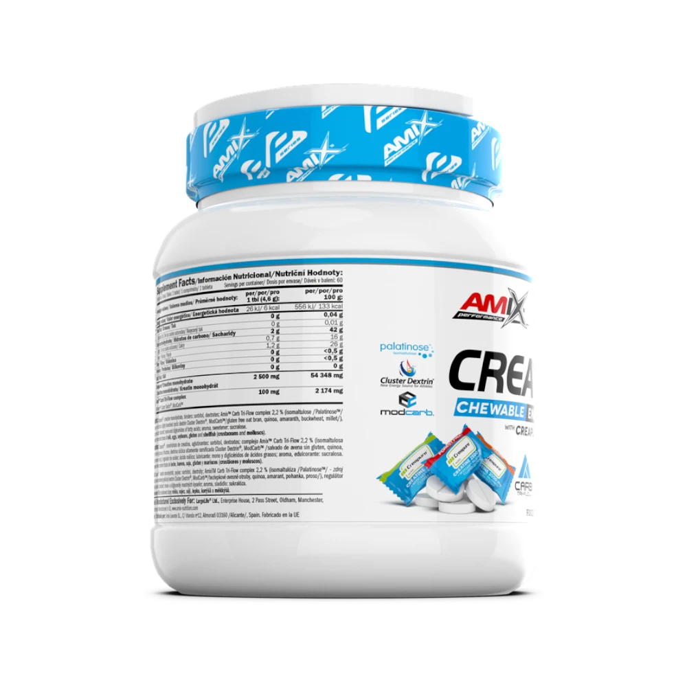 CREATINE CHEWABLE ENERGY TABS 2500MG - BODYMANIA AMIX PERFORMANCE Default Title