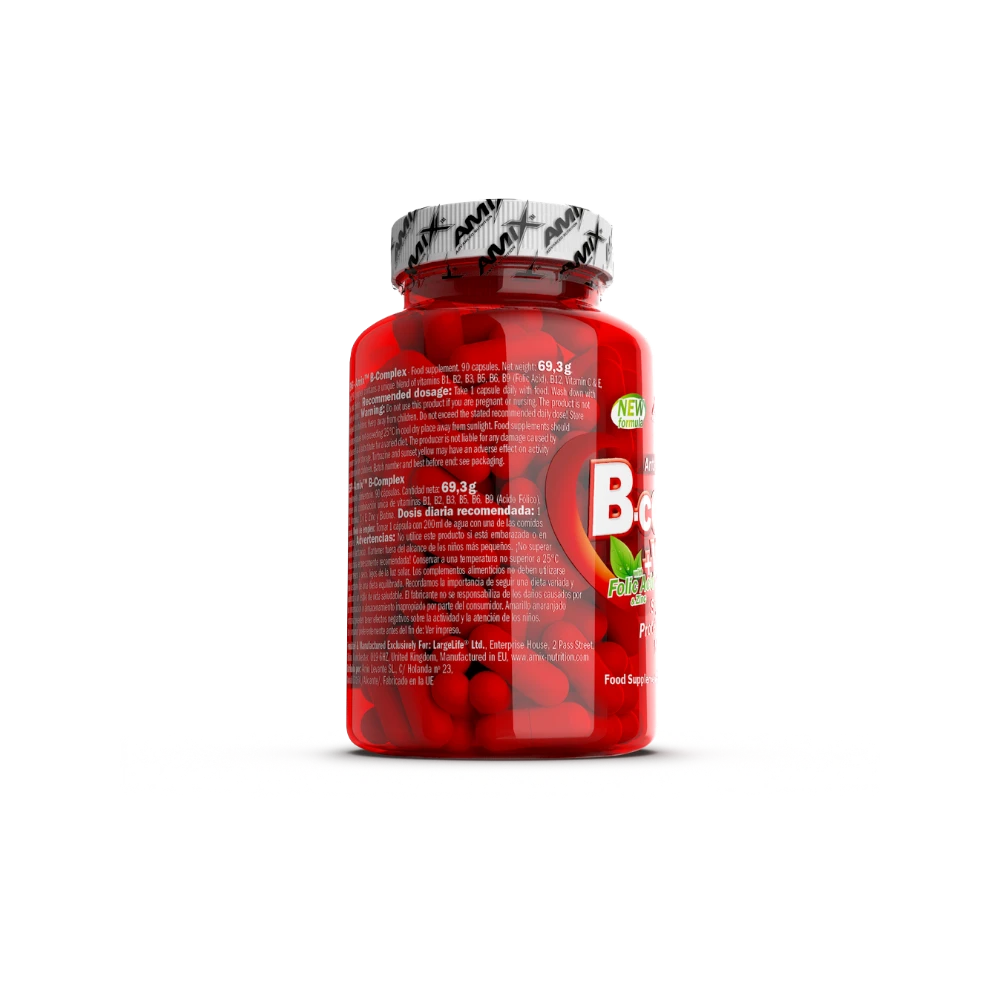 B-COMPLEX 90 CAPS - BODYMANIA AMIX Default Title