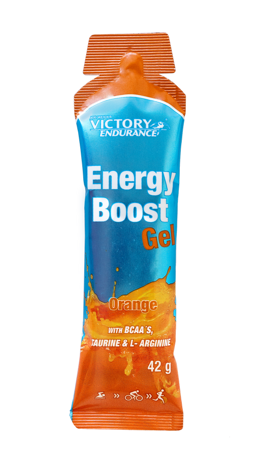 ENERGY BOOST GEL 42G - BODYMANIA VICTORY ENDURANCE Naranja
