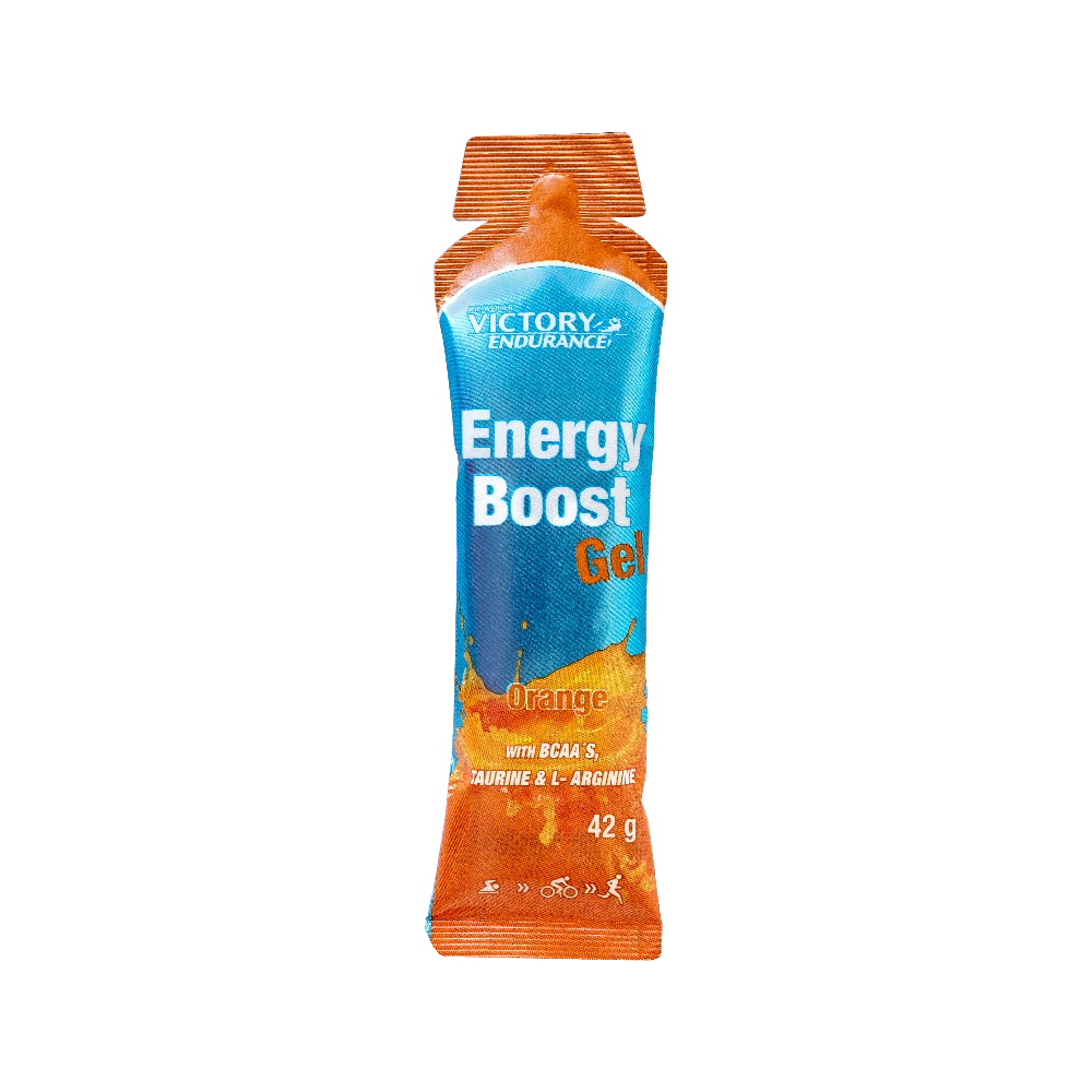 ENERGY BOOST GEL 42G - BODYMANIA VICTORY ENDURANCE Naranja