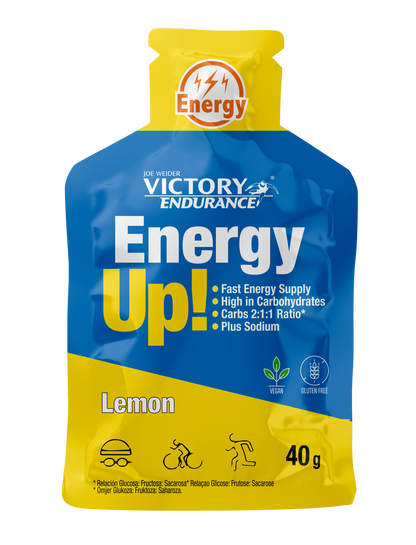 ENERGY UP GEL 40GR - BODYMANIA VICTORY ENDURANCE Limón