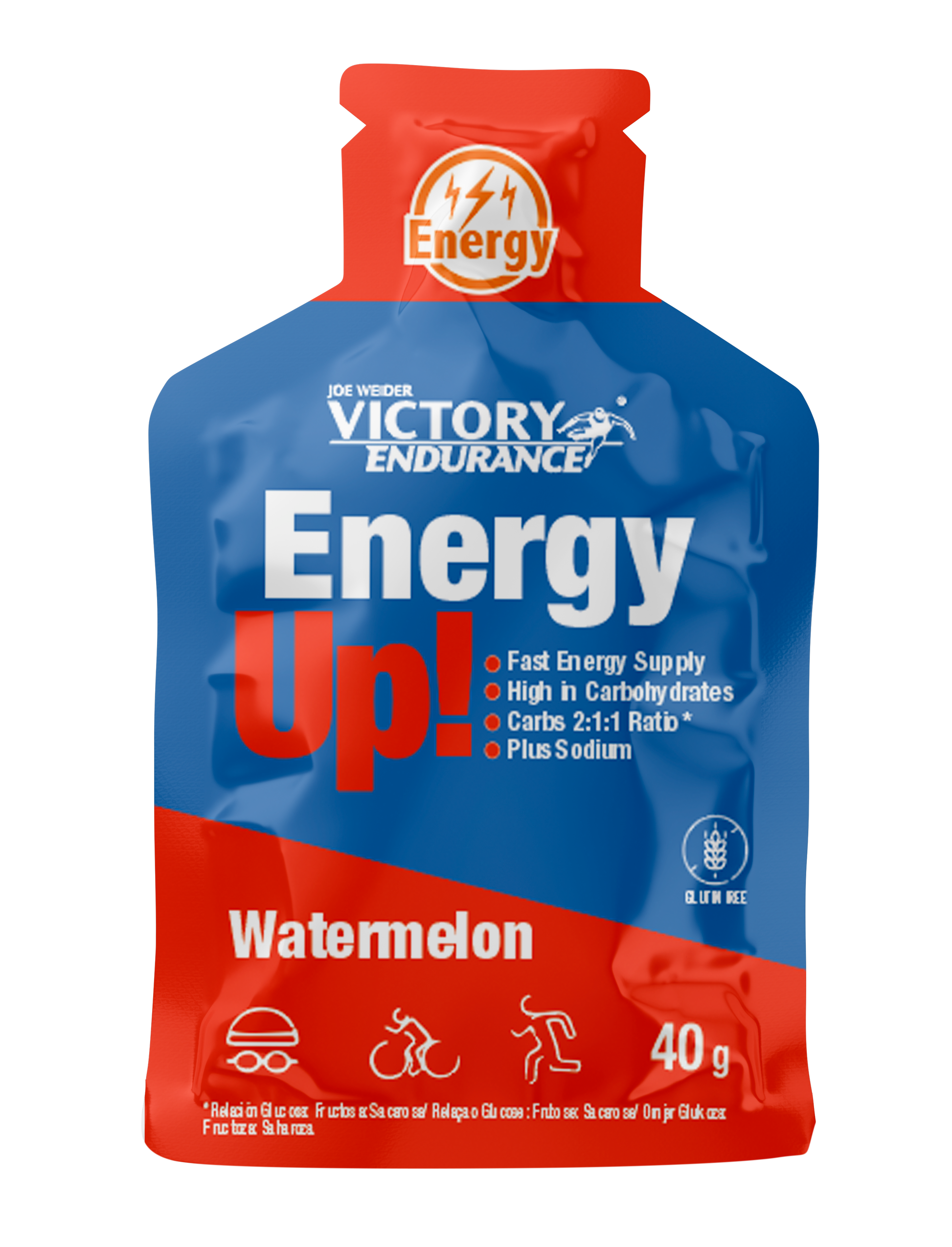 ENERGY UP GEL 40GR - BODYMANIA VICTORY ENDURANCE Sandia