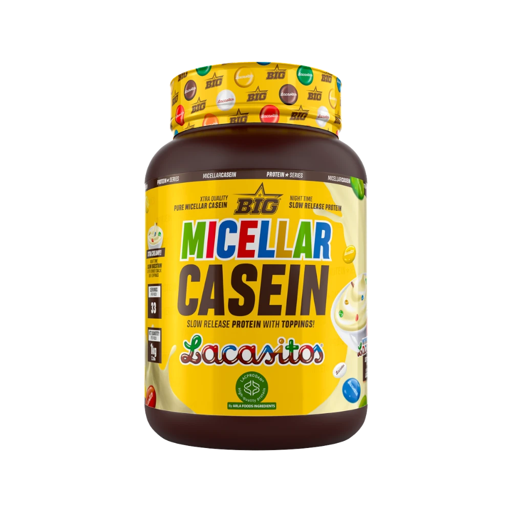 MICELLAR CASEIN LACASITOS 1K + SHAKER GRATIS - BODYMANIA BIG Default Title