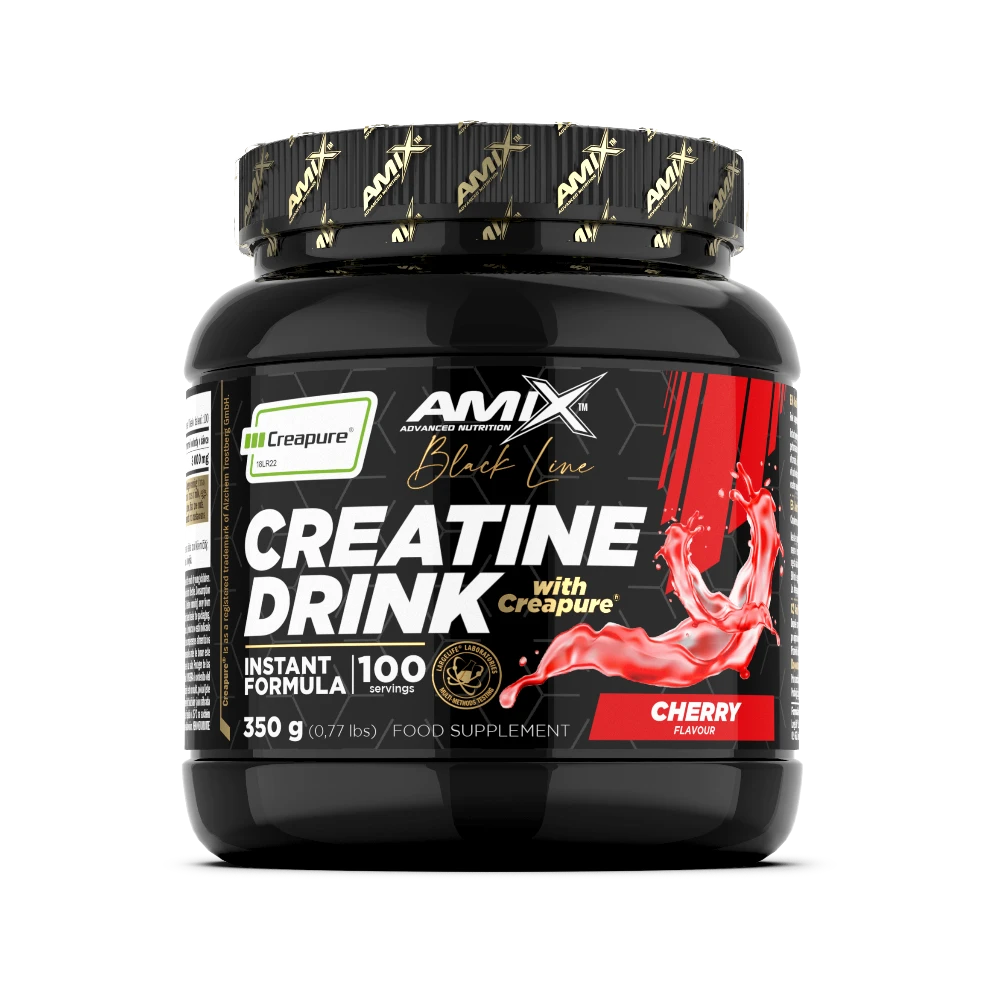 CREATINE DRINK CREAPURE 350G - BODYMANIA AMIX BLACK LINE Cereza