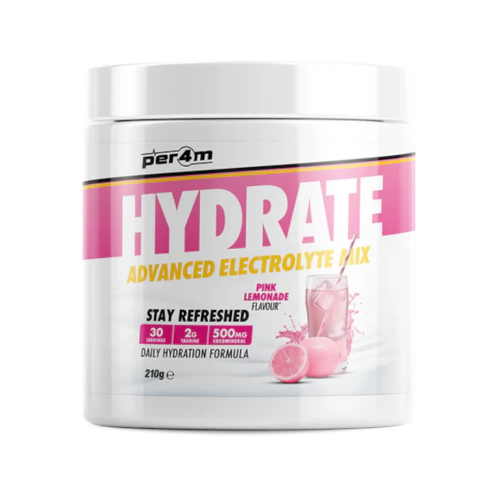 HYDRATE ADVANCED ELECTROLYTE 210GR - BODYMANIA BUCKED UP Limonada Rosa