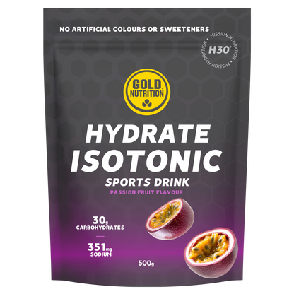 HYDRATE ISOTONIC SPORTS - BODYMANIA GOLD NUTRITION Fruta de la Pasión