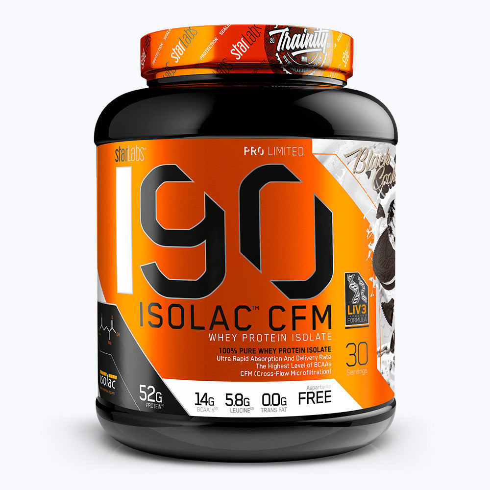 I90 ISOLAC CFM + SHAKER GRATIS - BODYMANIA STARLABS 908 g / Oreo-Black Cookie