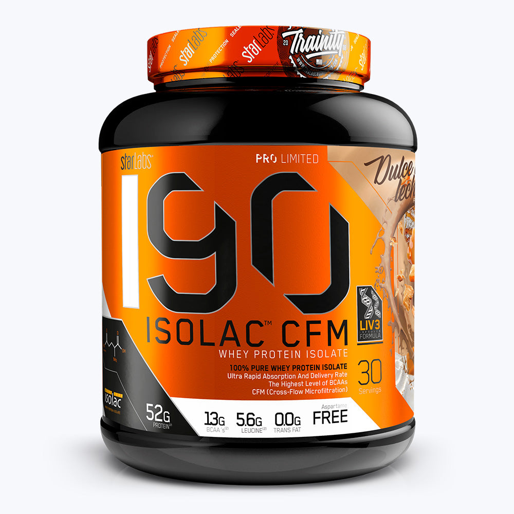 I90 ISOLAC CFM + SHAKER GRATIS - BODYMANIA STARLABS 908 g / Dulce de leche