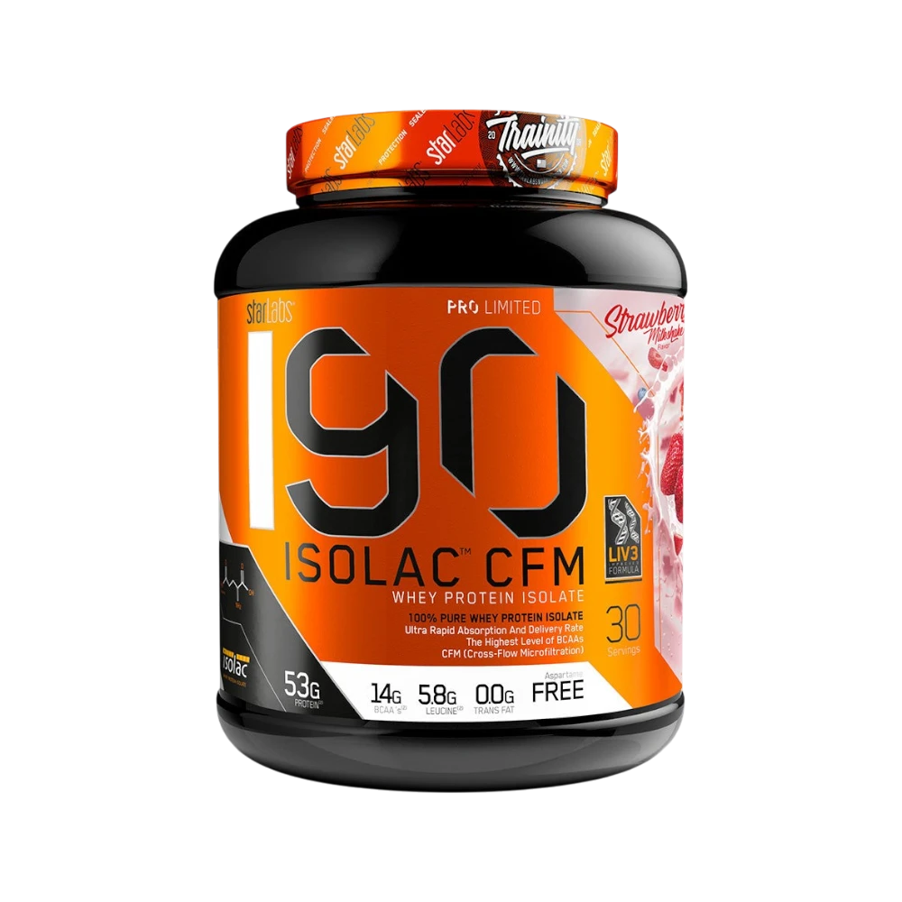 I90 ISOLAC CFM + SHAKER GRATIS - BODYMANIA STARLABS 908 g / Fresa