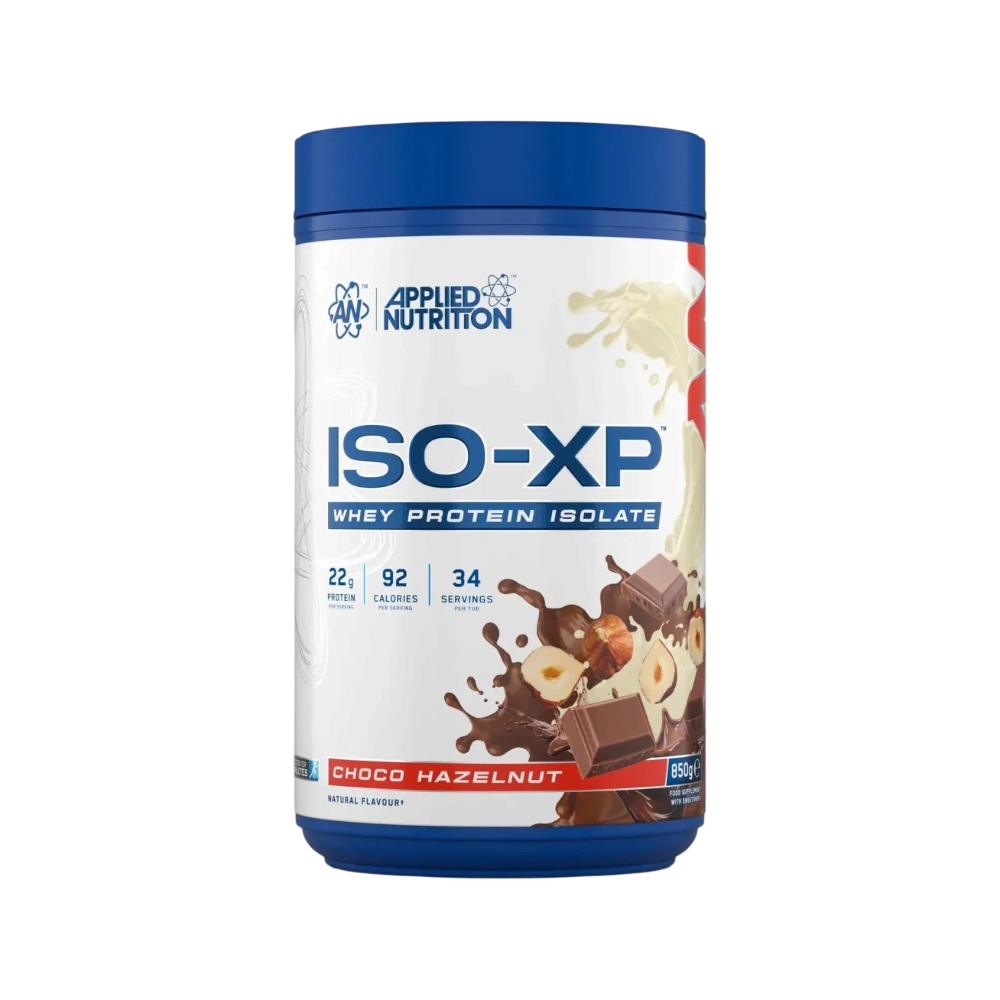 ISO-XP proteína whey isolate Applied Nutrition 850 g sabor Chocolate Avellana