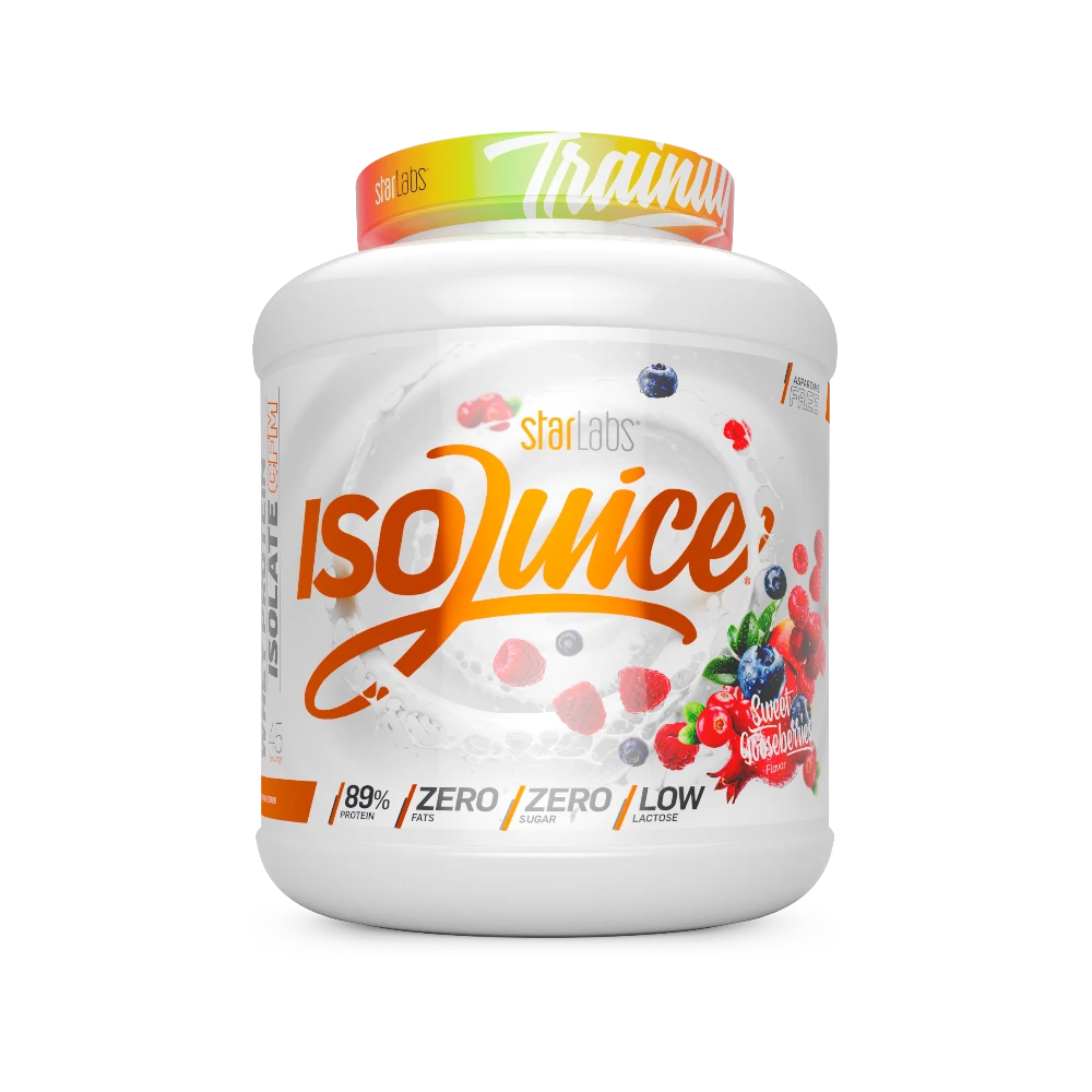 ISOJUICE 1360G + SHAKER GRATIS - BODYMANIA STARLABS Frutos Rojos