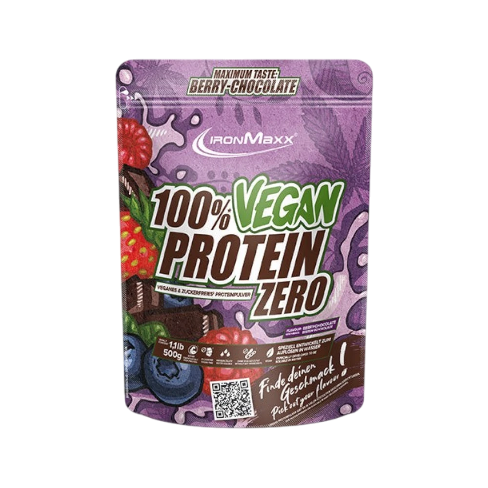 100% VEGAN PROTEIN ZERO - BODYMANIA IRONMAXX Chocolate
