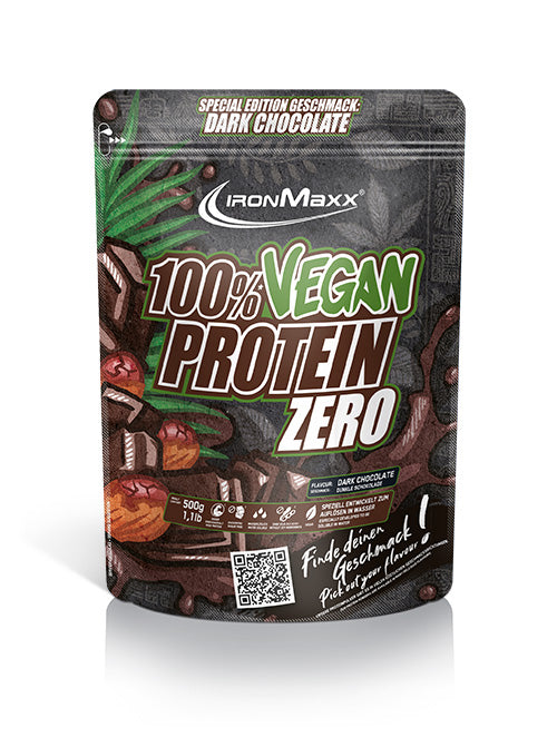 100% VEGAN PROTEIN ZERO - BODYMANIA IRONMAXX Chocolate Negro