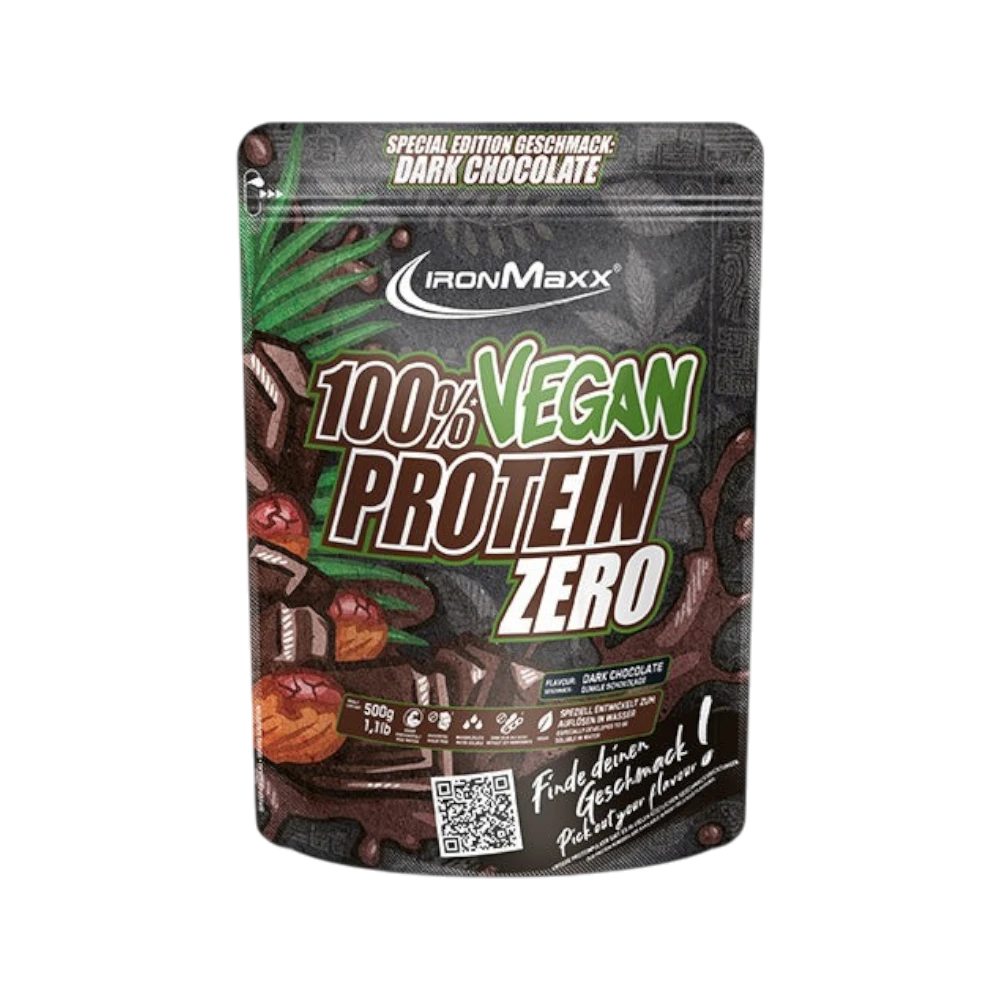 100% VEGAN PROTEIN ZERO - BODYMANIA IRONMAXX Chocolate Negro