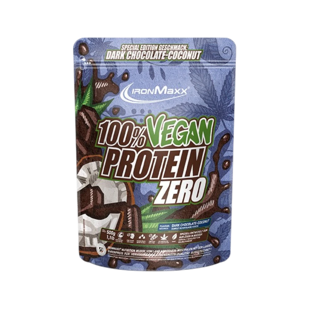 100% VEGAN PROTEIN ZERO - BODYMANIA IRONMAXX Chocolate con Coco