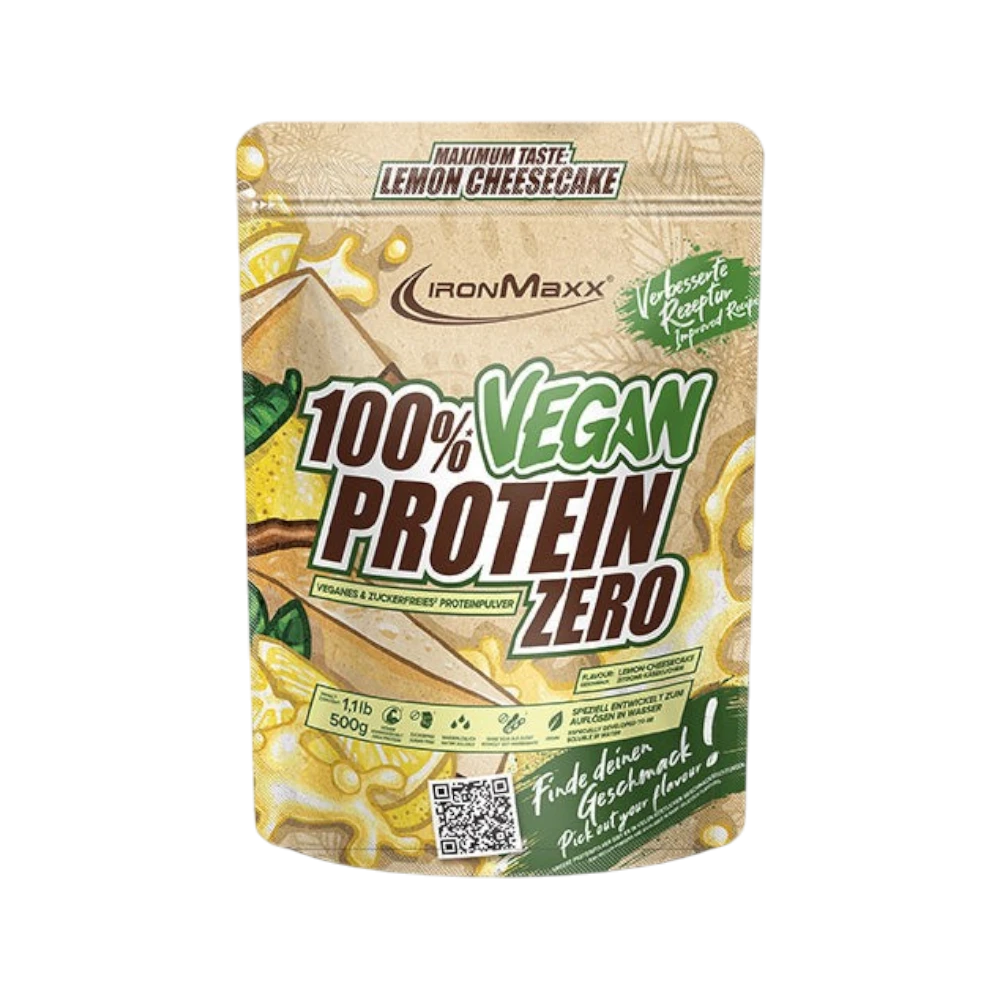100% VEGAN PROTEIN ZERO - BODYMANIA IRONMAXX Banana