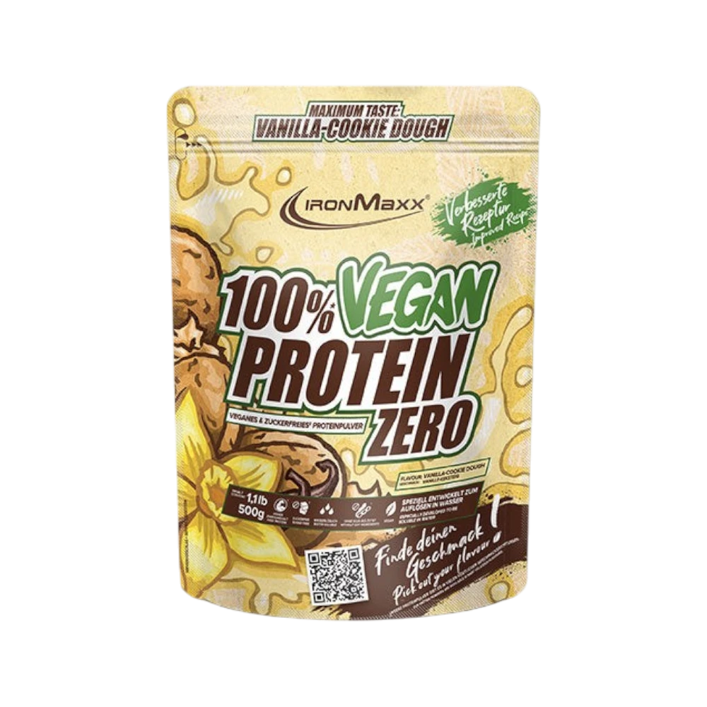 100% VEGAN PROTEIN ZERO - BODYMANIA IRONMAXX Vainilla Cookies