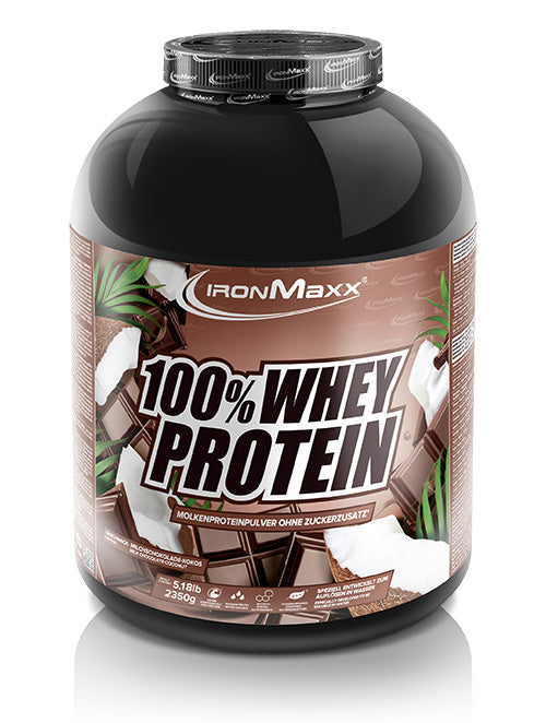 100% WHEY PROTEIN IRONMAXX - BODYMANIA IRONMAXX 900 g / Banana