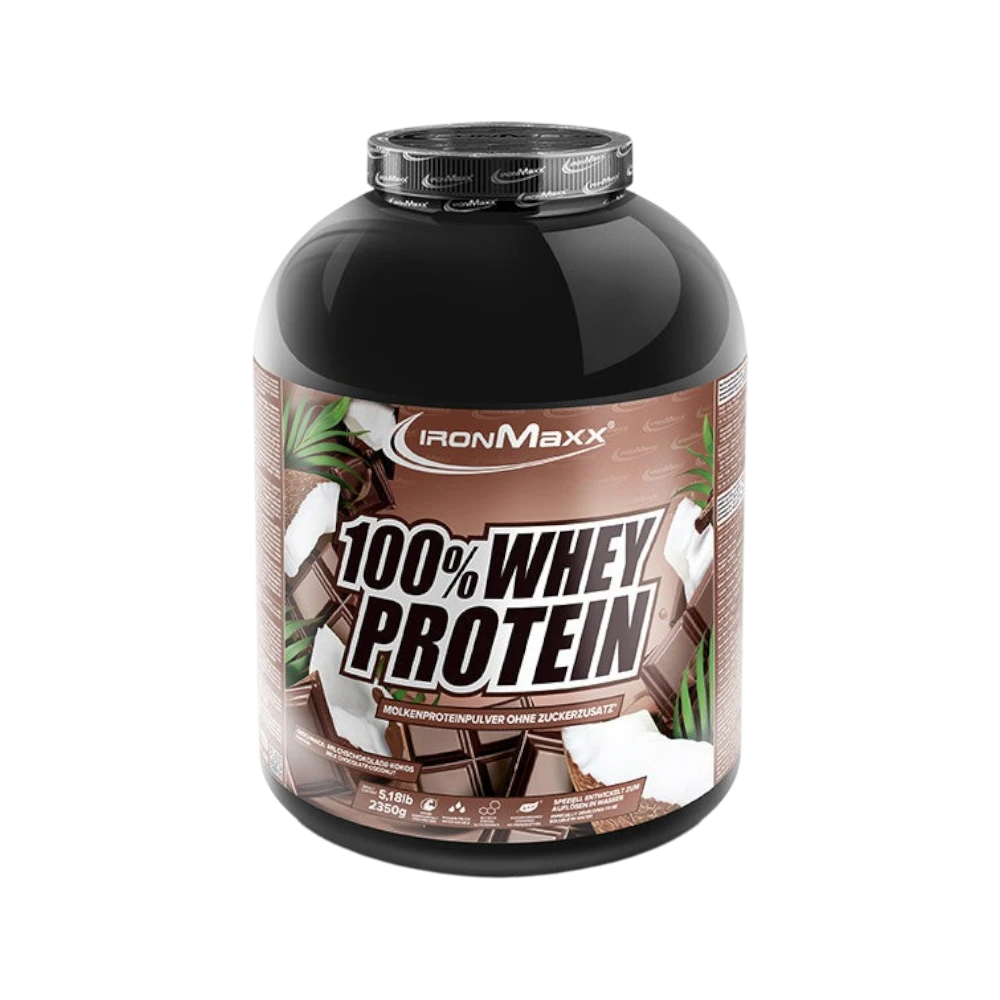 100% WHEY PROTEIN IRONMAXX - BODYMANIA IRONMAXX 900 g / Banana