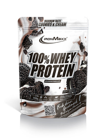 100% WHEY PROTEIN IRONMAXX - BODYMANIA