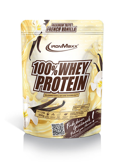 100% WHEY PROTEIN IRONMAXX - BODYMANIA IRONMAXX 900 g / Banana