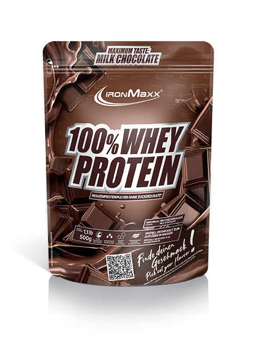 100% WHEY PROTEIN IRONMAXX - BODYMANIA IRONMAXX 900 g / Banana