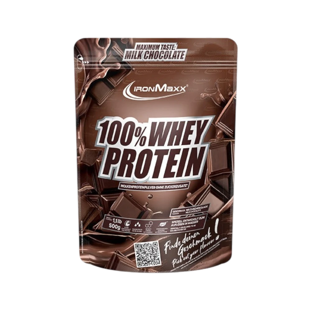 100% WHEY PROTEIN IRONMAXX - BODYMANIA IRONMAXX 900 g / Banana