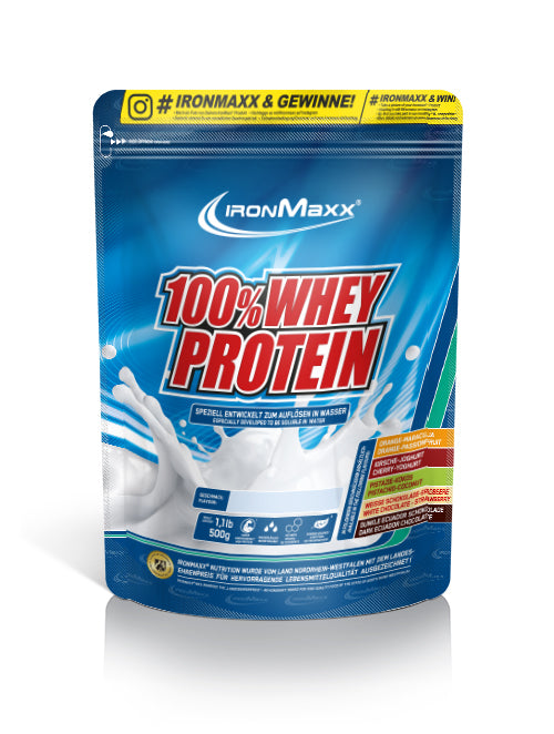 100% WHEY PROTEIN IRONMAXX - BODYMANIA IRONMAXX 900 g / Banana
