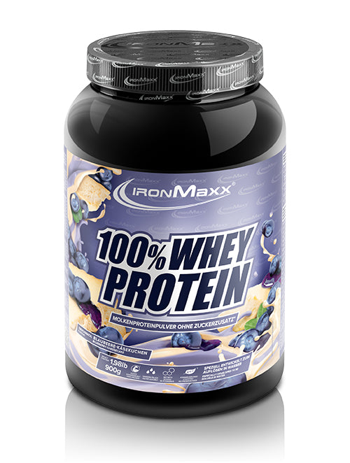 100% WHEY PROTEIN IRONMAXX - BODYMANIA IRONMAXX 900 g / Cheesecake de Arandanos