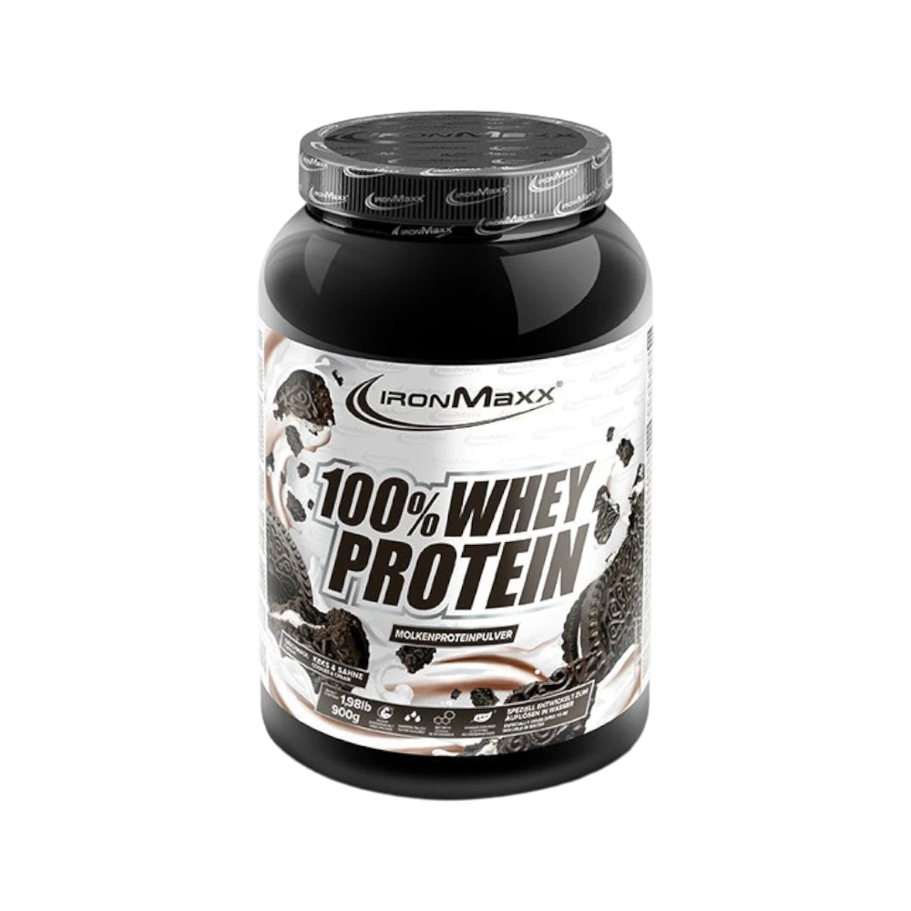100% WHEY PROTEIN IRONMAXX - BODYMANIA IRONMAXX 900 g / Cookies