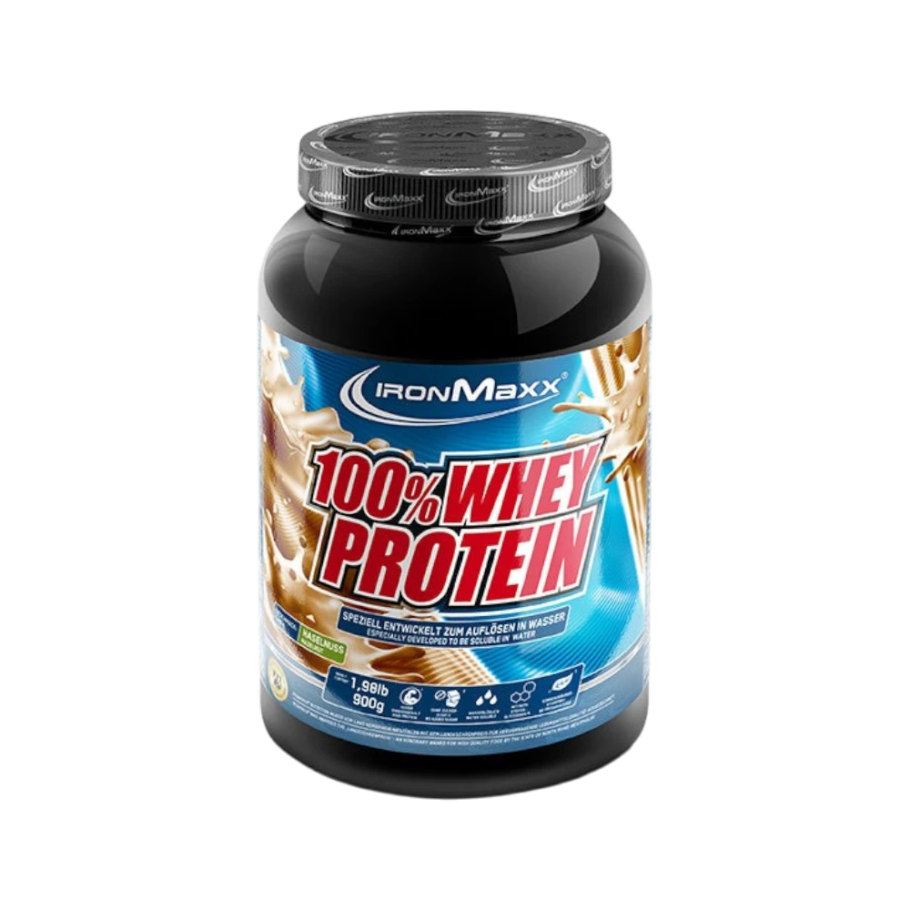 100% WHEY PROTEIN IRONMAXX - BODYMANIA IRONMAXX 900 g / Chocolate con Avellana