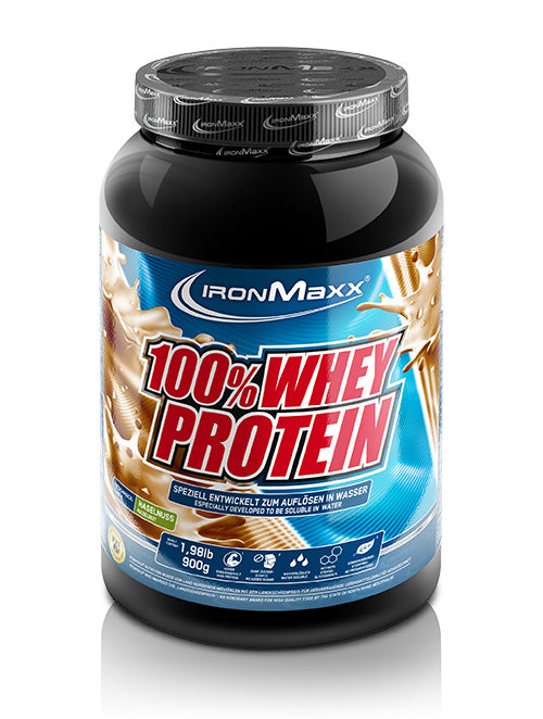 100% WHEY PROTEIN IRONMAXX - BODYMANIA IRONMAXX 900 g / Avellana