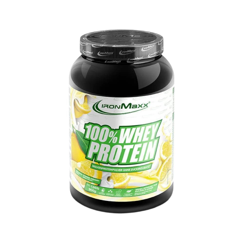 100% WHEY PROTEIN IRONMAXX - BODYMANIA IRONMAXX 900 g / Yogur de Limón