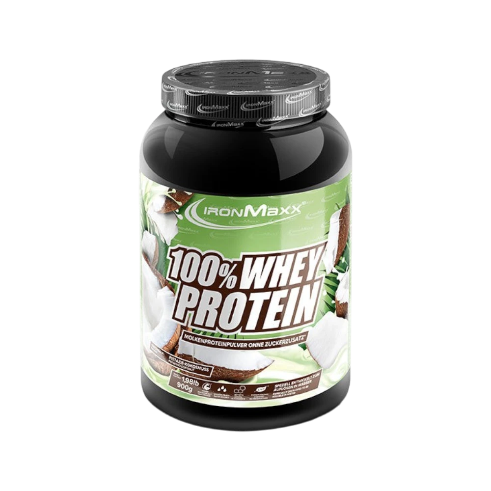 100% WHEY PROTEIN IRONMAXX - BODYMANIA IRONMAXX 900 g / Pistacho Coco