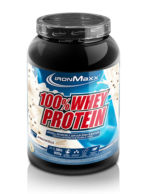 100% WHEY PROTEIN IRONMAXX - BODYMANIA IRONMAXX 900 g / Stracciatella