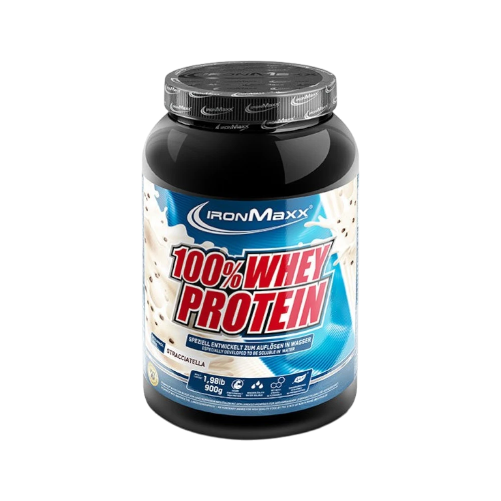 100% WHEY PROTEIN IRONMAXX - BODYMANIA IRONMAXX 900 g / Stracciatella