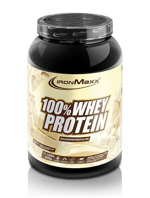 100% WHEY PROTEIN IRONMAXX - BODYMANIA IRONMAXX 900 g / Chocolate Blanco